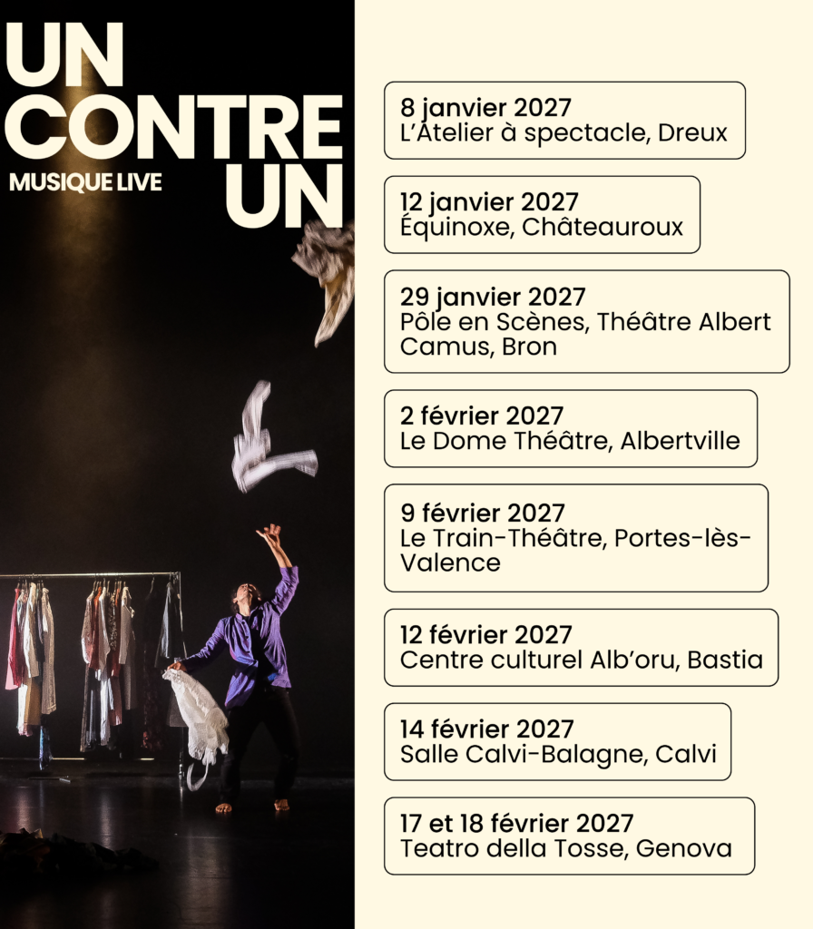 Dates de la saison 26/27 : Un contre Un - musique live