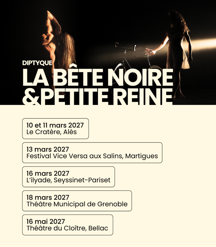 Dates de la saison 26/27 : Diptyque La fête Noire & Petite Reine